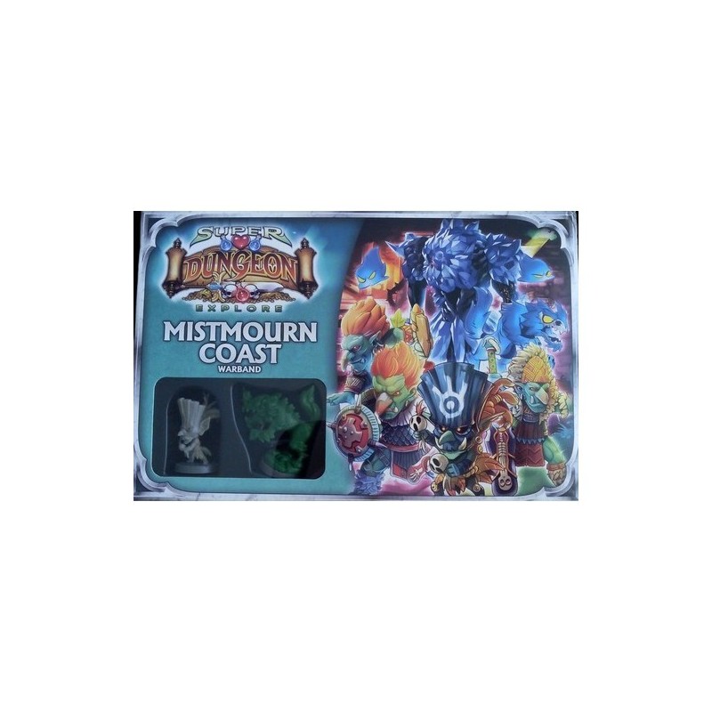 Mistmourn Coast Warband: Super Dungeon Explore - gioco da tavolo