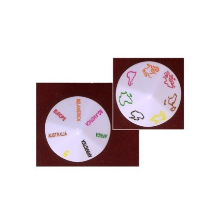 Dado a 14 facce Continenti ENG (Grosso) - K17622