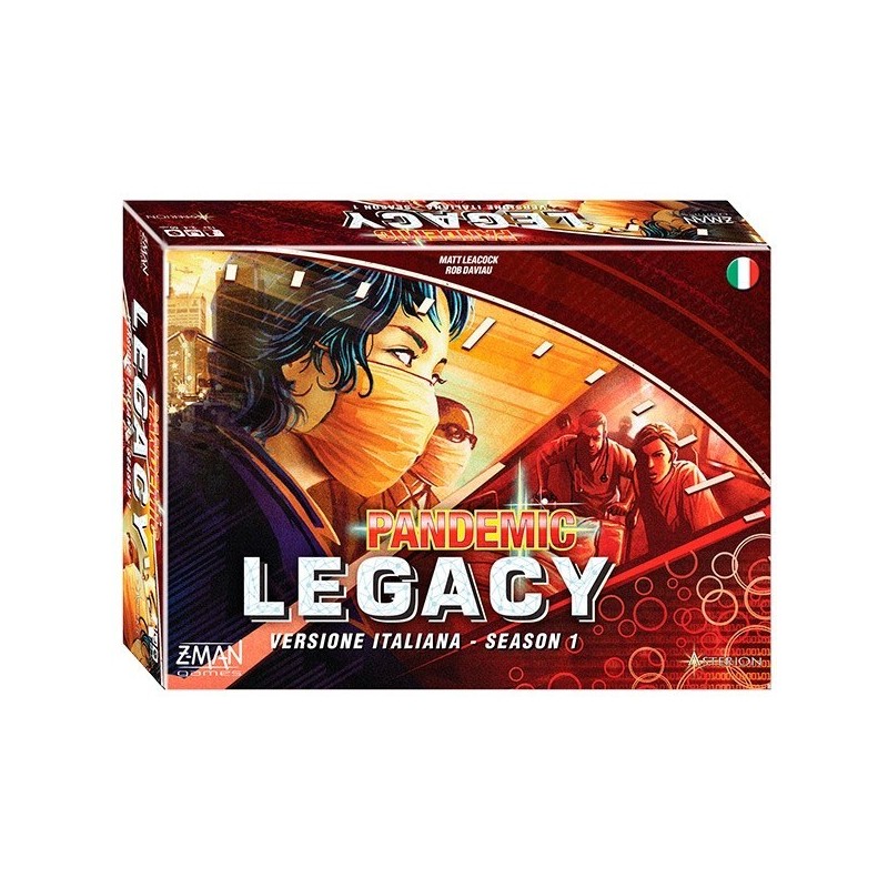 Pandemic Legacy ITA (scatola Rossa) - gioco da tavolo