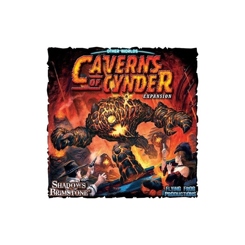 Caverns of Cynder: Shadows of Brimstone - gioco da tavolo
