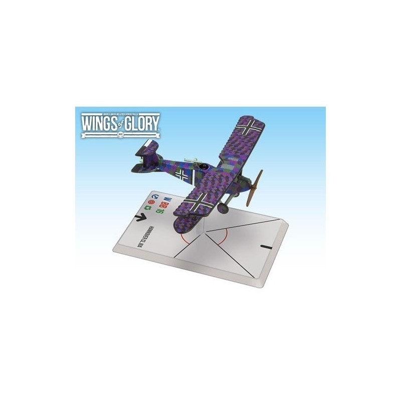 Wings of Glory - WW1 Hannover CL.IIIA (Baur/Von Hengl) WGF208B - gioco da tavolo