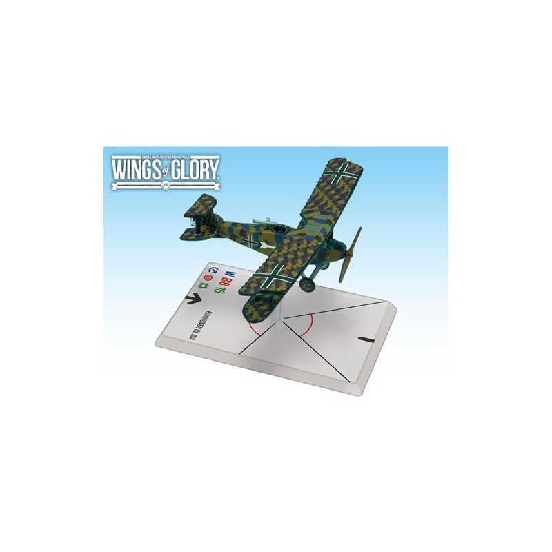 Wings of Glory - WW1 Hannover CL.IIIA (Hager/Weber) WGF208A - gioco da tavolo