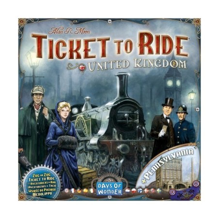 Map Collection: Volume 5 - United Kingdom & Pennsylvania: Ticket to Ride ITA