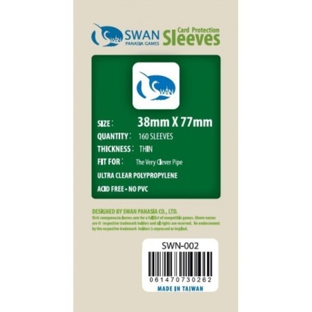 38x77 bustine protettive - Thin - pack da 160 SWN-002