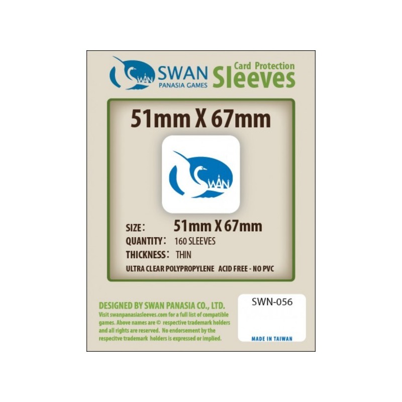 51x67 bustine protettive - Thin - pack da 160 SWN-056 - accessorio per giochi