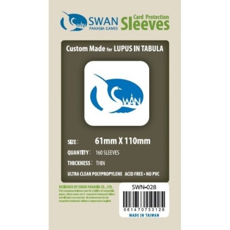 61x110 bustine protettive - Thin - pack da 150 SWN-028