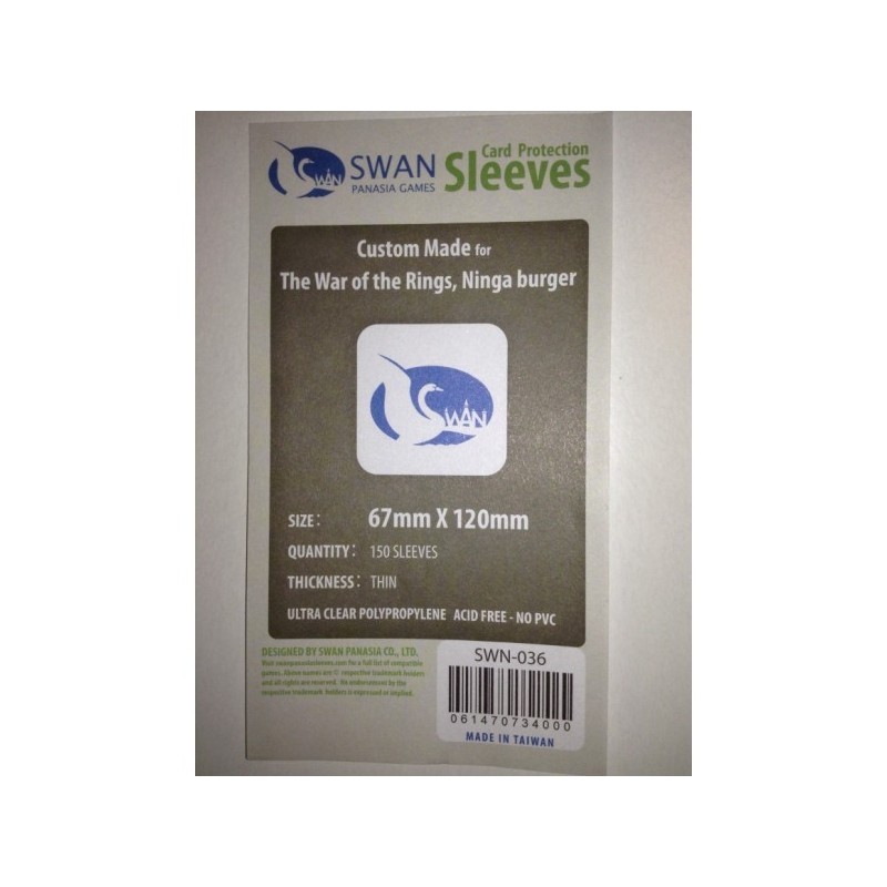 67x120 bustine protettive - Thin - pack da 150 SWN-036 - accessorio per giochi