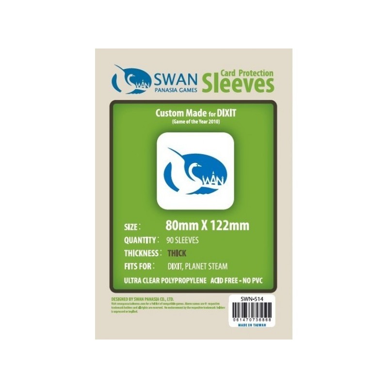 80x120 (122) bustine protettive - Thick - pack da 90 ( specifiche per DIXIT) - accessorio per giochi