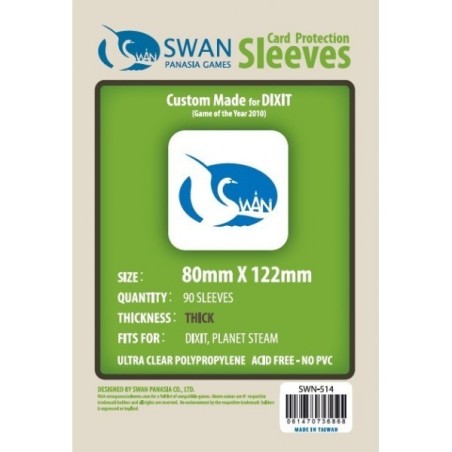 80x120 (122) bustine protettive - Thick - pack da 90 ( specifiche per DIXIT)