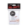 UltraPro - Bustine protettive trasparenti 66x91 - PRO MATTE Retro BIANCO (50 bustine) UPR82651
