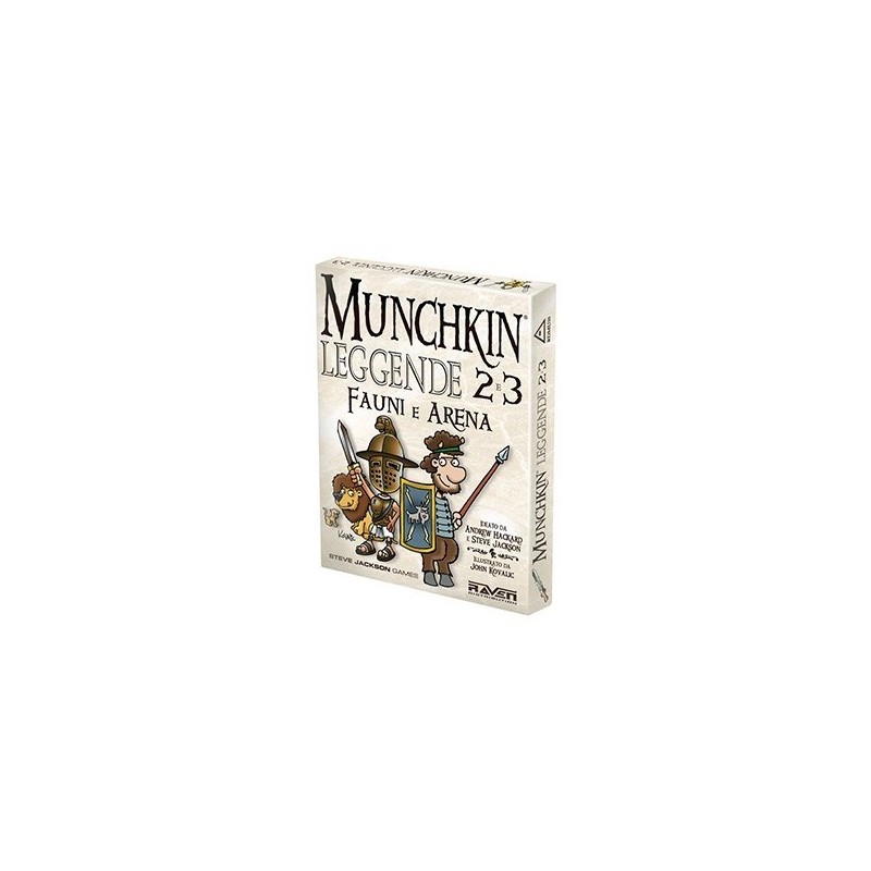 Munchkin: Leggende 2 e 3 - Fauni e Arena - gioco da tavolo