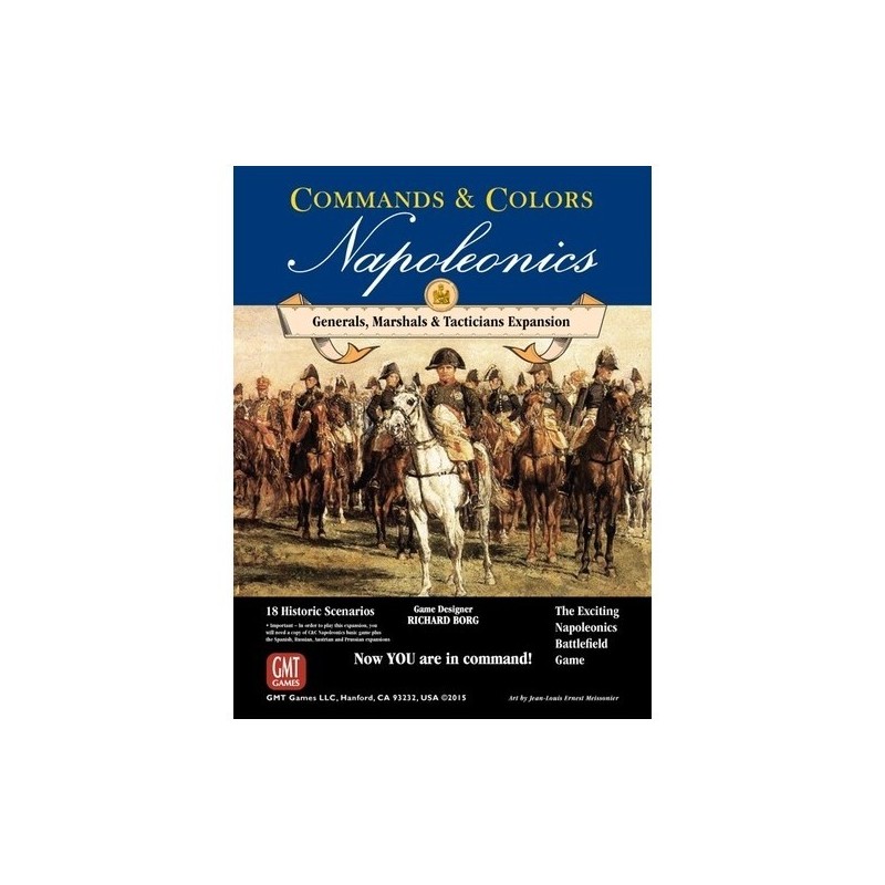 Expansion 5 - Generals, Marshals, Tacticians - Commands & Colors: Napoleonics GMT - gioco da tavolo