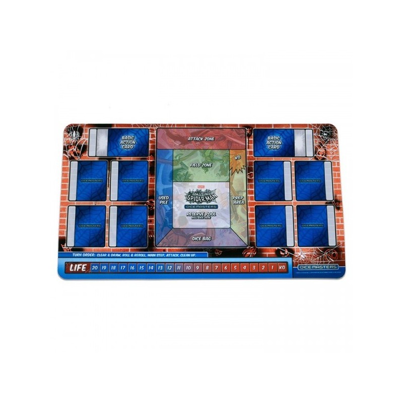 Amazing Spider-Man Playmat (Tappetino): Marvel Dice Masters - gioco da tavolo