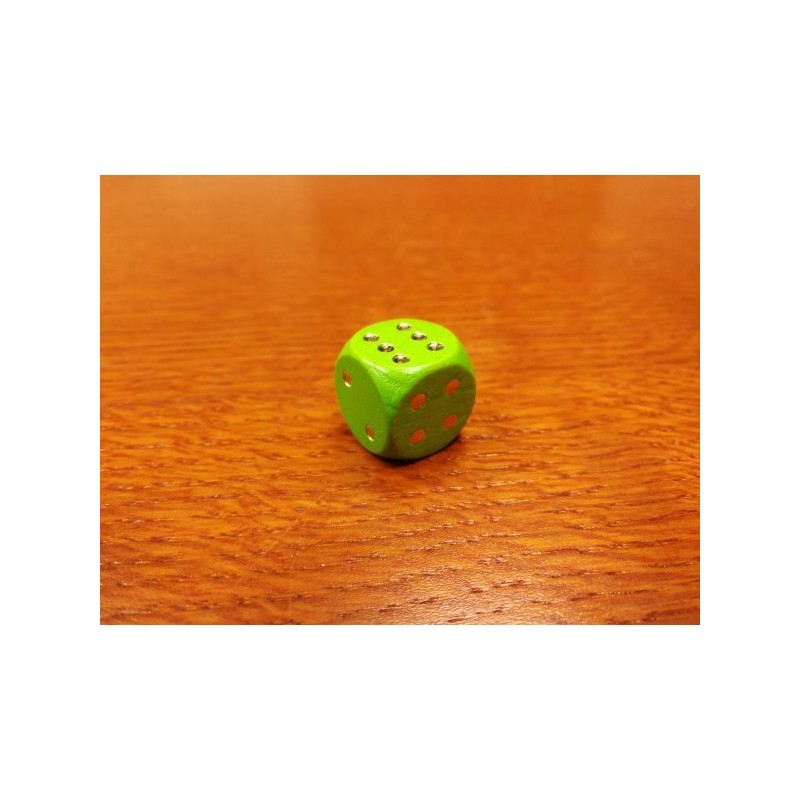 Dado 16mm Verde chiaro - accessorio per giochi
