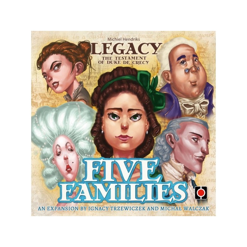 Five Families - Legacy: The Testament of Duke de Crecy - gioco da tavolo