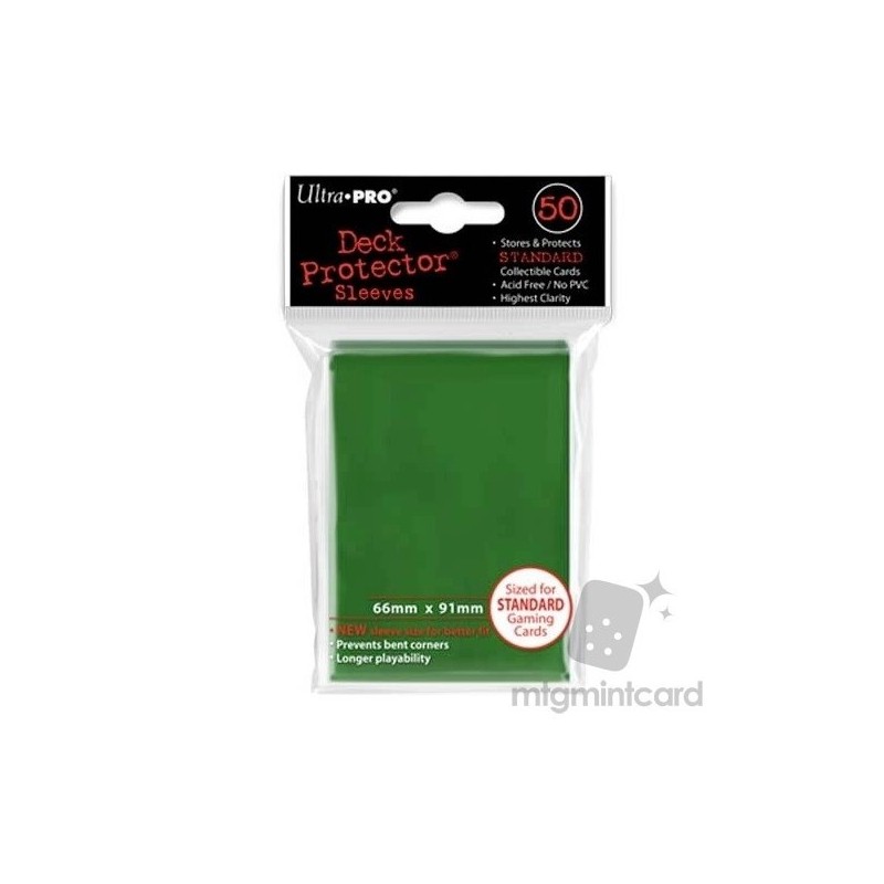 UltraPro - Bustine protettive retro VERDE (50 bustine) UPR82671 - accessorio per giochi
