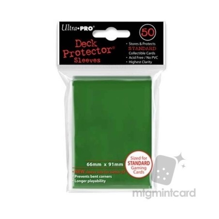 UltraPro - Bustine protettive retro VERDE (50 bustine) UPR82671