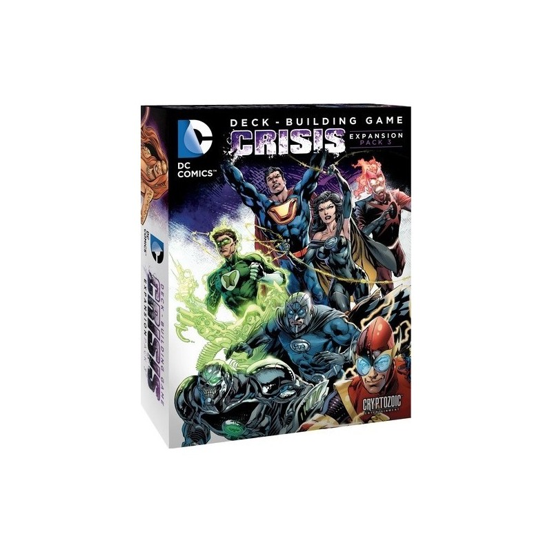 Crisis Expansion Pack 3: DC Comics Deck-building Game - gioco da tavolo