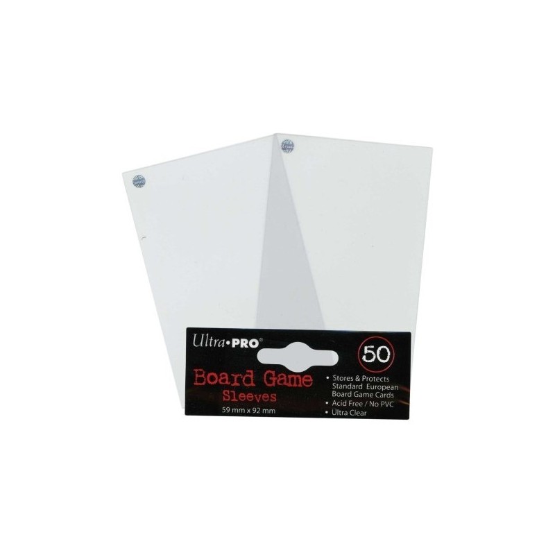 UltraPro - Bustine protettive trasparenti Euro Standard 59x92 (50 bustine) UPR82602 - accessorio per giochi