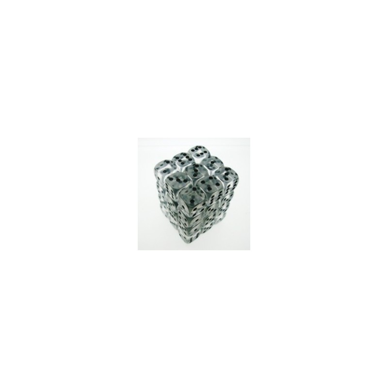 Set 36 dadi D6 12mm Translucent bianco) CHX23801 - accessorio per giochi