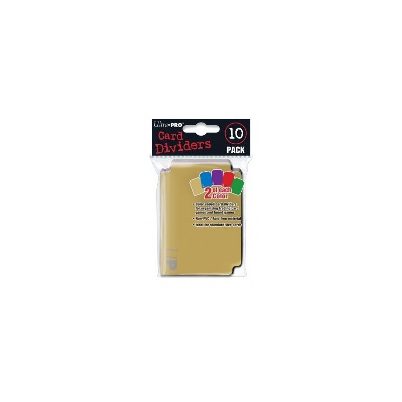 UltraPro - 10 separatori colorati (card dividers) UPR84782 - accessorio per giochi