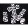 Set 12 dadi D6 16mm Translucent (bianco) CHX23601