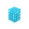 Set 36 dadi D6 12mm Frosted (bianco/blu) CHX27816