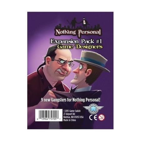 Game Designers: Nothing Personal Expansion Pack 1