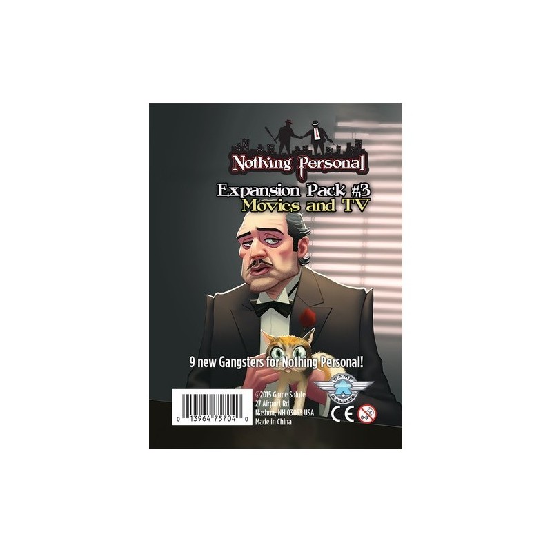 Movies & TV: Nothing Personal Expansion Pack 3 - gioco da tavolo