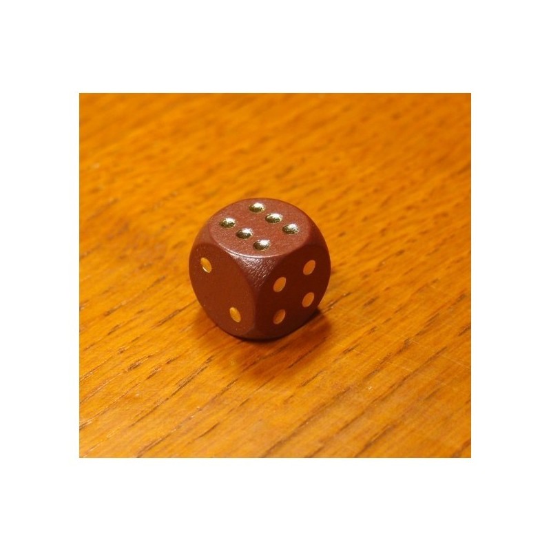Dado 16mm Marrone - accessorio per giochi