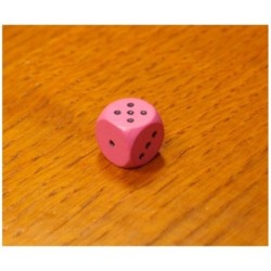 Dado 12mm Rosa scuro