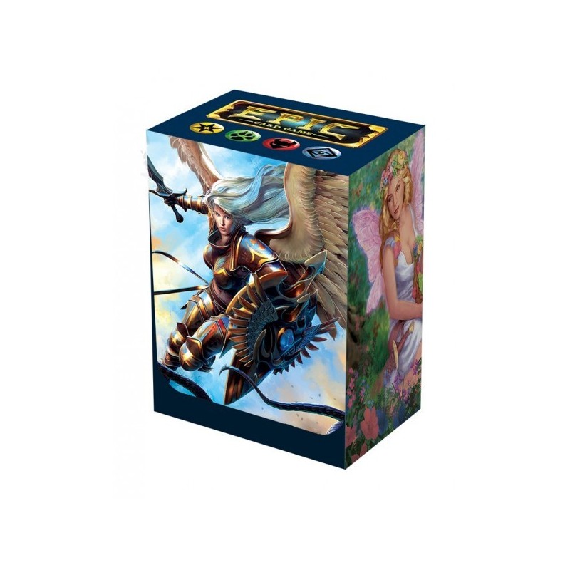 Legion Deckbox Flip Box Display: Epic Card Game (carta promo + 60 bustine protettive) - gioco da tavolo