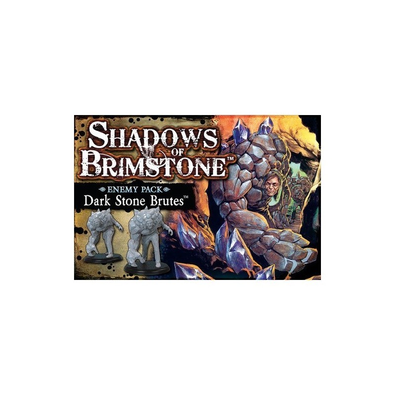 Dark Stone Brutes Enemy Pack: Shadows of Brimstone - gioco da tavolo