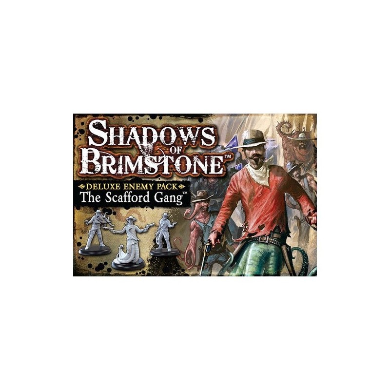 The Scafford Gang Deluxe Enemy Pack: Shadows of Brimstone - gioco da tavolo