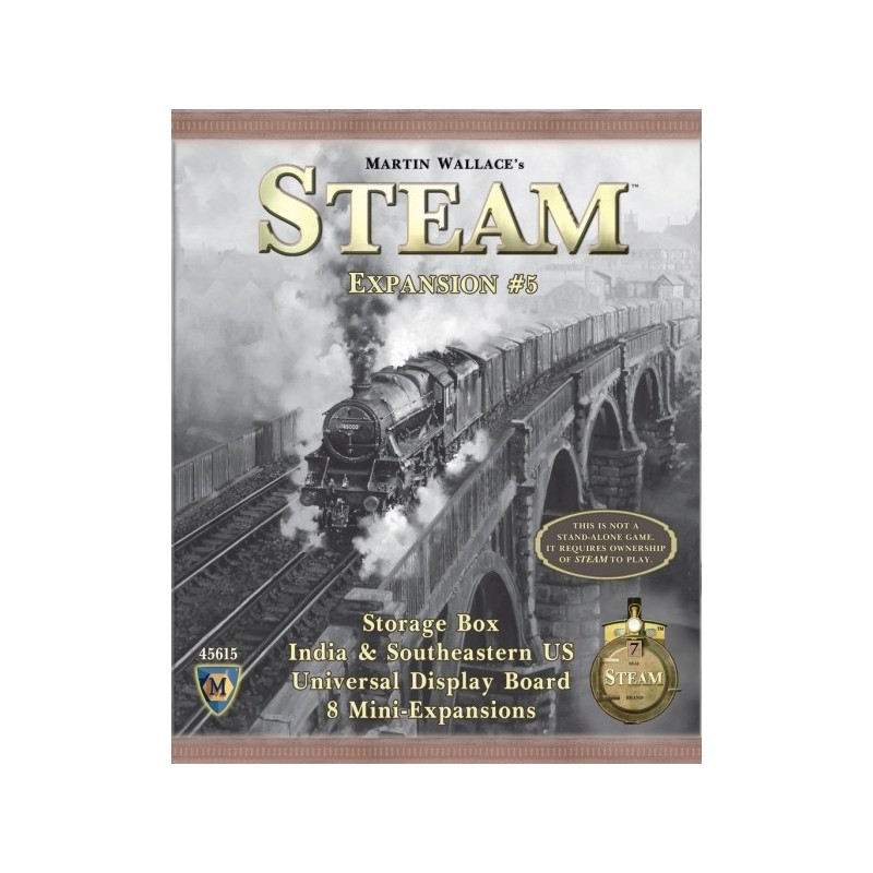 Steam: Rails to Riches Map Expansion 5 Storage box - gioco da tavolo