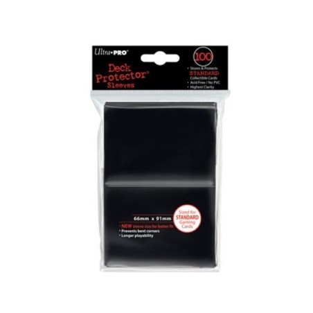 UltraPro - Bustine protettive 66x91 retro NERO (100 bustine) UPR82691