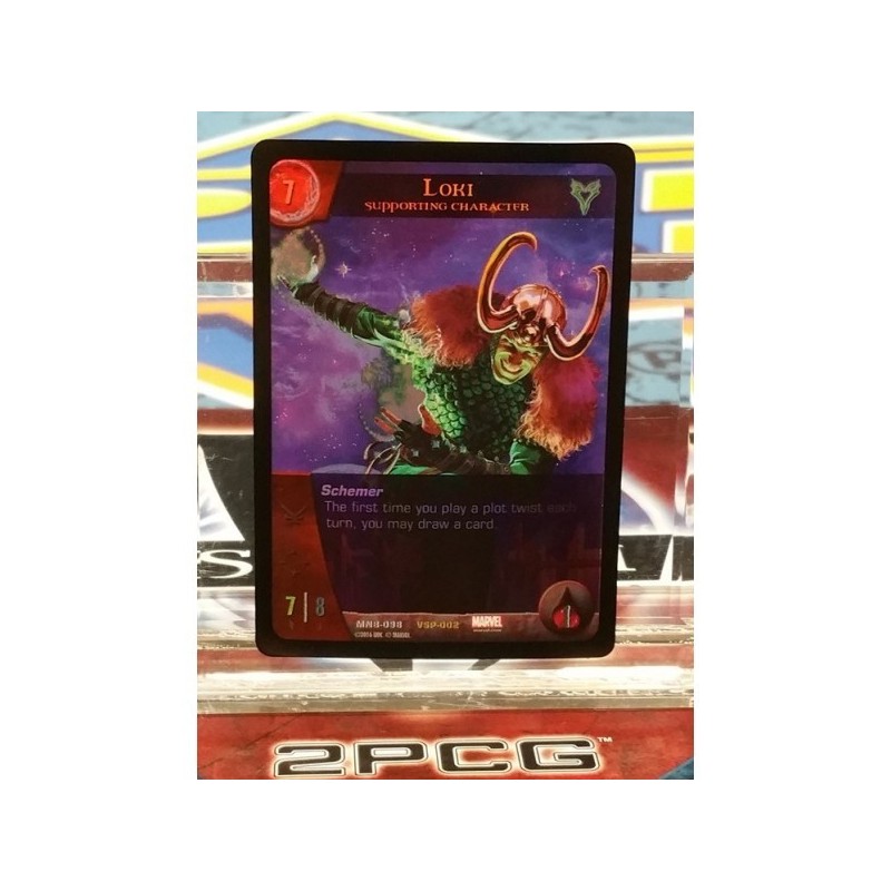 Loki Foil Promo Card: VS System 2PCG - gioco da tavolo