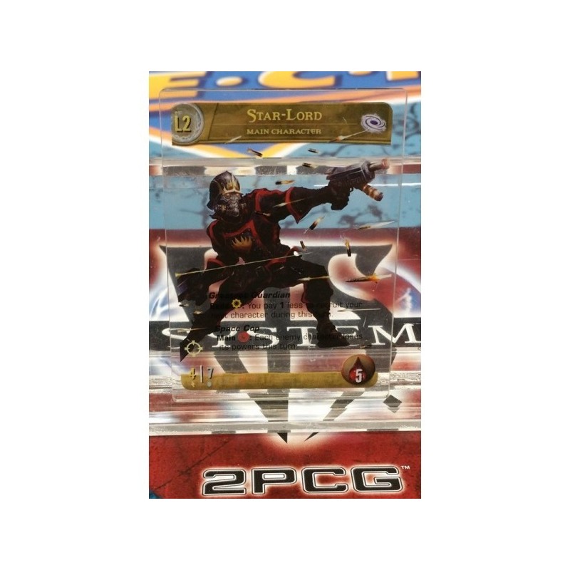 Star-Lord Clear Plastic Promo: VS System 2PCG - gioco da tavolo