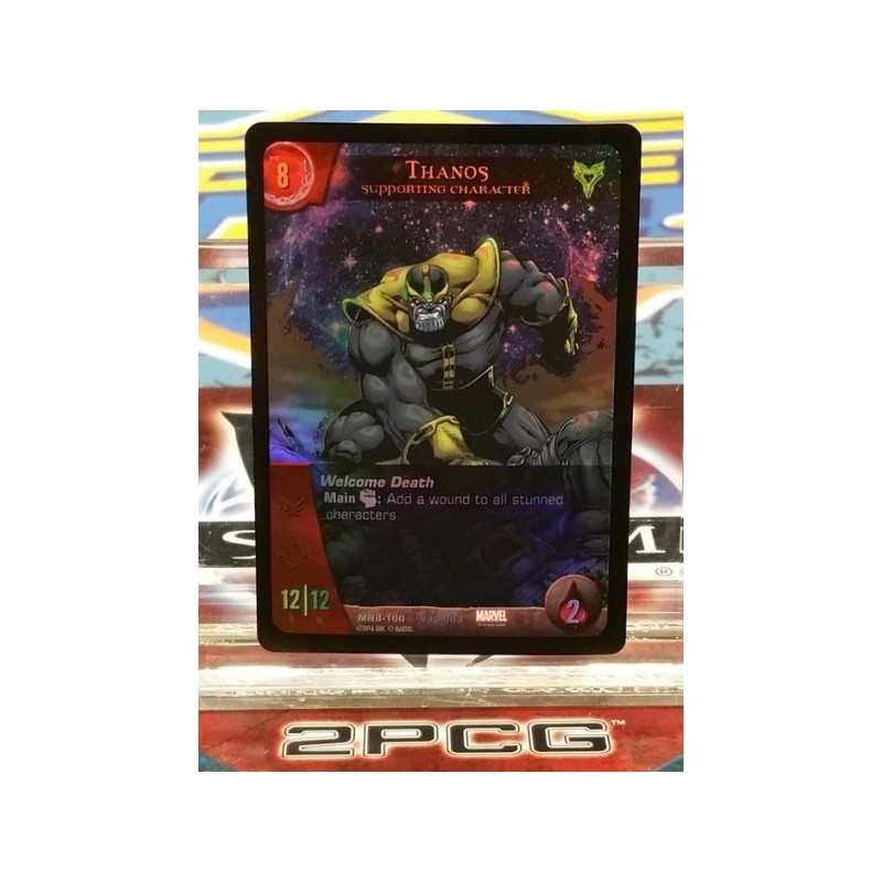 Thanos Foil Promo Card: VS System 2PCG - gioco da tavolo
