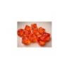 Set 10 dadi D10 Translucent (arancio) CHX23203