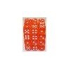 Set 36 dadi D6 12mm Translucent (arancio) CHX23803