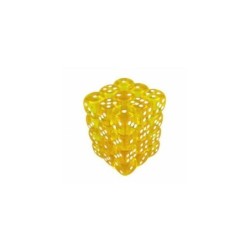 Set 36 dadi D6 12mm Translucent (giallo) CHX23802