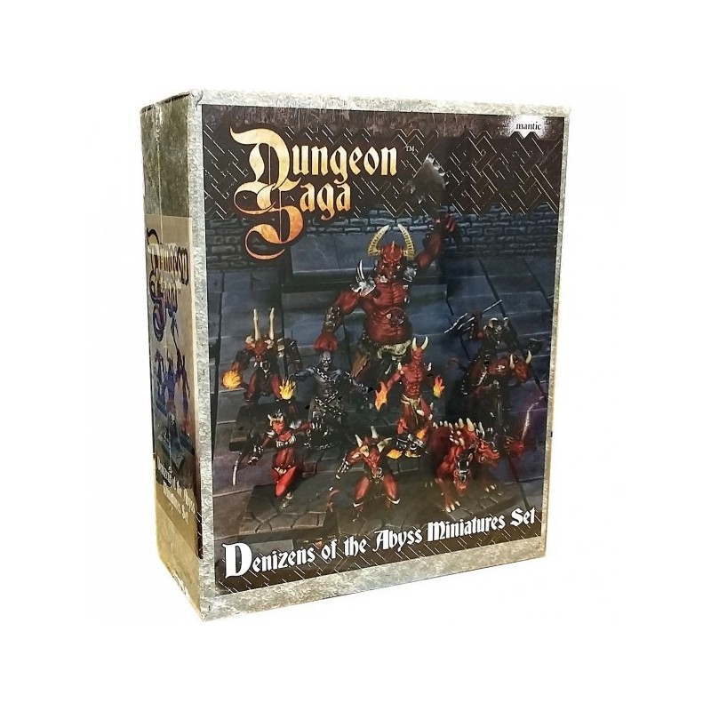 Denizens of the Abyss Miniature Set: Dungeon Saga - gioco da tavolo