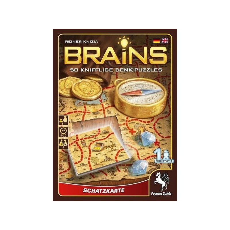 Brains - Treasure Map - (Schatzkarte ) - gioco da tavolo