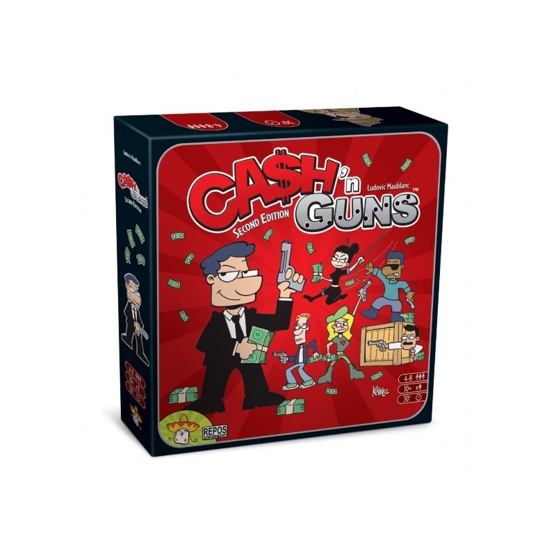 Cash 'n Guns (2nd Ed.) ITA - gioco da tavolo
