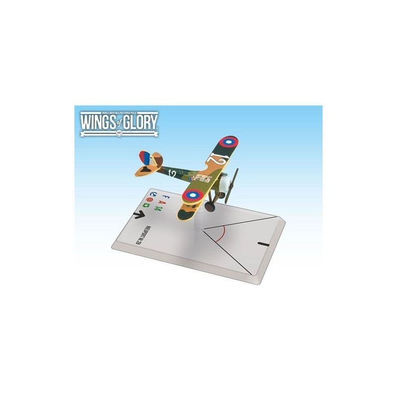 Wings of Glory - Nieuport NI 28 (Rickenbacker) AREWGF120C - gioco da tavolo