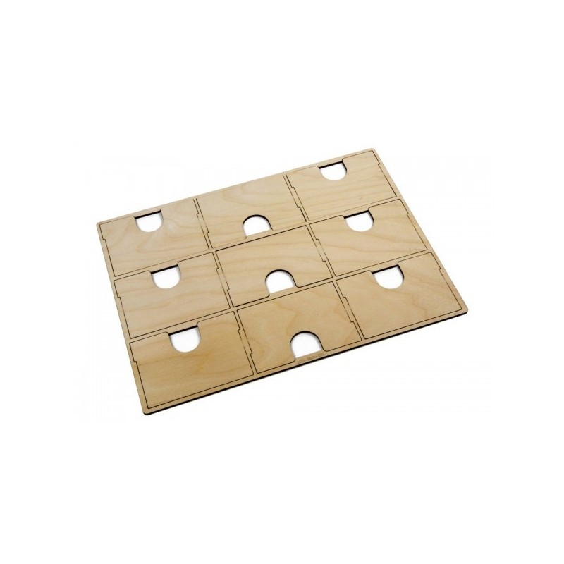 Separatori organizer per carte non imbustate - The Broken Token - accessorio per giochi