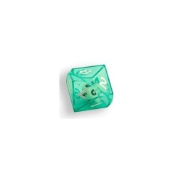 Dado d10 dentro d10 Verde - K12594