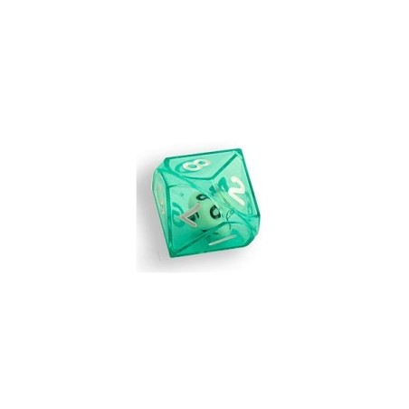 Dado d10 dentro d10 Verde - K12594