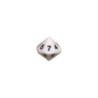 Dado d14 Numeri 1-7 ripetuti Bianco - K18061